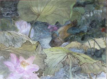 Print of Impressionism Floral Paintings by Wong Tszmei