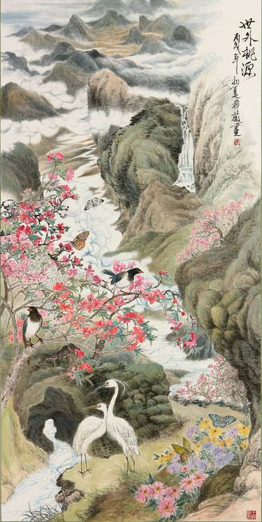 Original Nature Paintings by Wong Tszmei