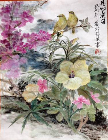 Print of Fine Art Nature Paintings by Wong Tszmei