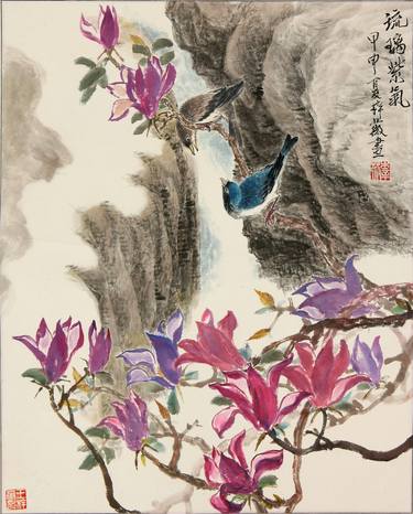 Print of Landscape Paintings by Wong Tszmei