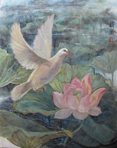 Original Nature Painting by Wong Tszmei