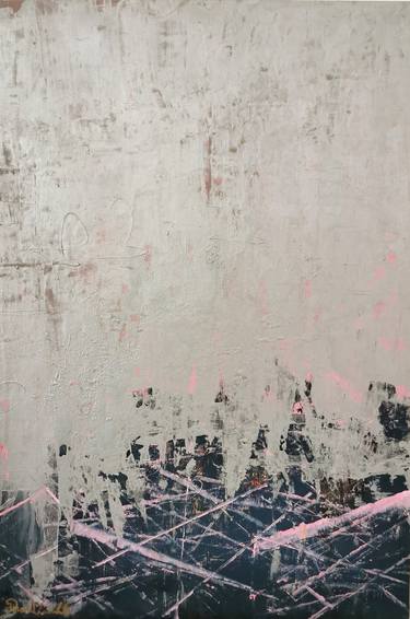 Original Abstract Expressionism Abstract Paintings by Dina Zartium