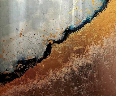 Original Abstract Expressionism Abstract Paintings by Dina Zartium
