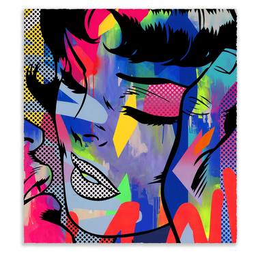 Original Pop Art Graffiti Printmaking by Ben Allen