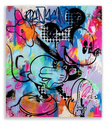 GRAFFITI MICKEY XL - Hand Finished Print (No.5/15) thumb