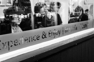 Saatchi Art Artist Jeff Ascough; Photography, “Cafe Window, Oxford. - Limited Edition of 50” #art
