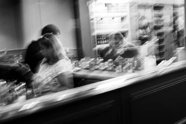 Saatchi Art Artist Jeff Ascough; Photography, “Through a Cafe Window, Oxford - Limited Edition of 50” #art