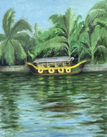 Original Impressionism Landscape Painting by Lalit Kapoor
