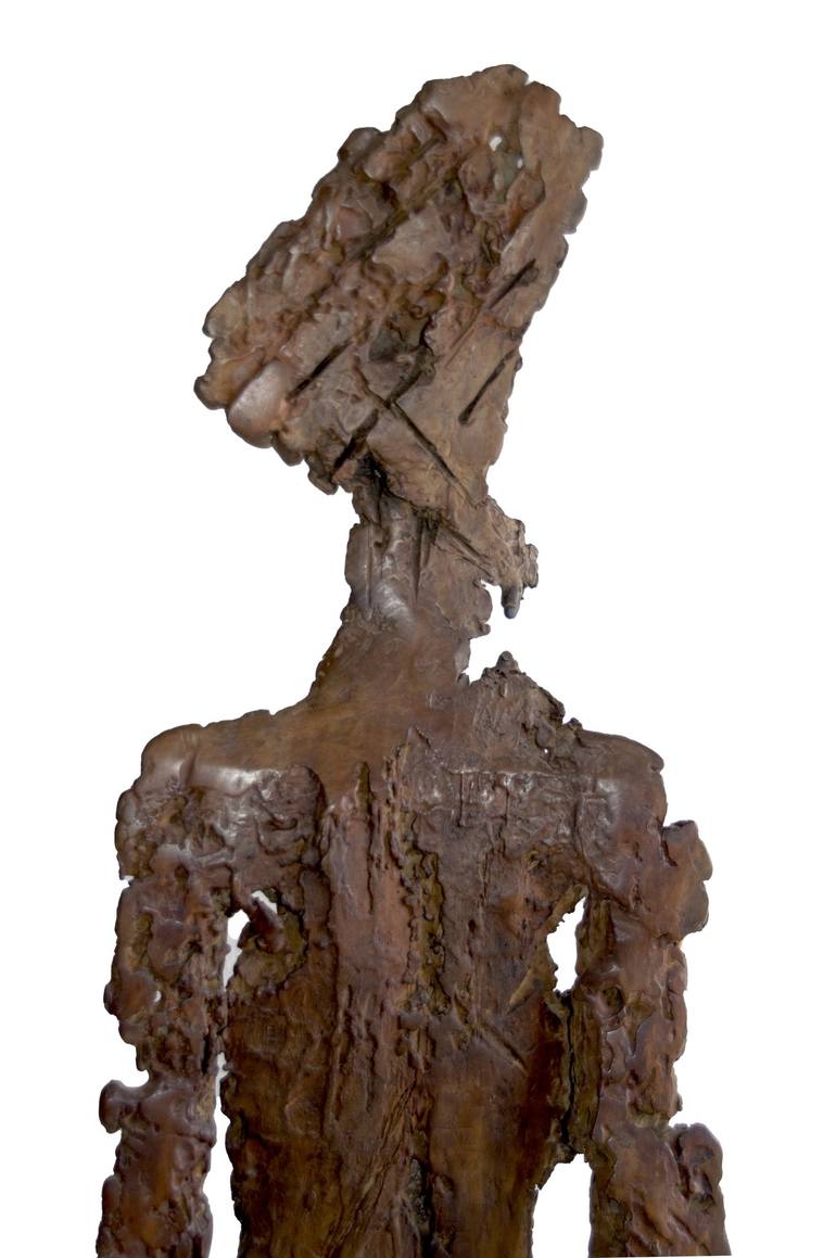 Original Abstract Expressionism People Sculpture by Oleg Gavrizon