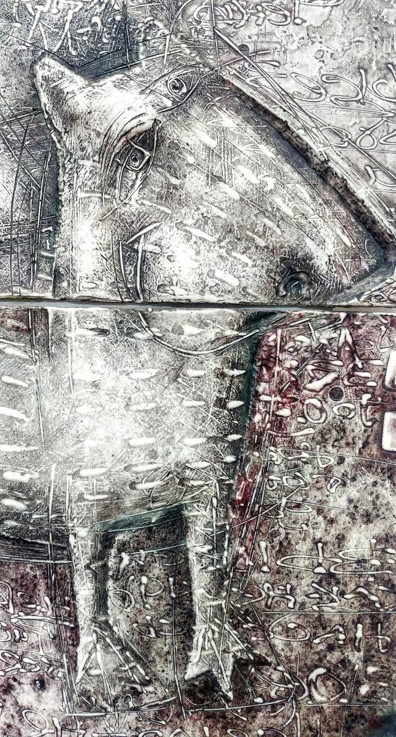 Original Modern Fantasy Sculpture by Oleg Gavrizon