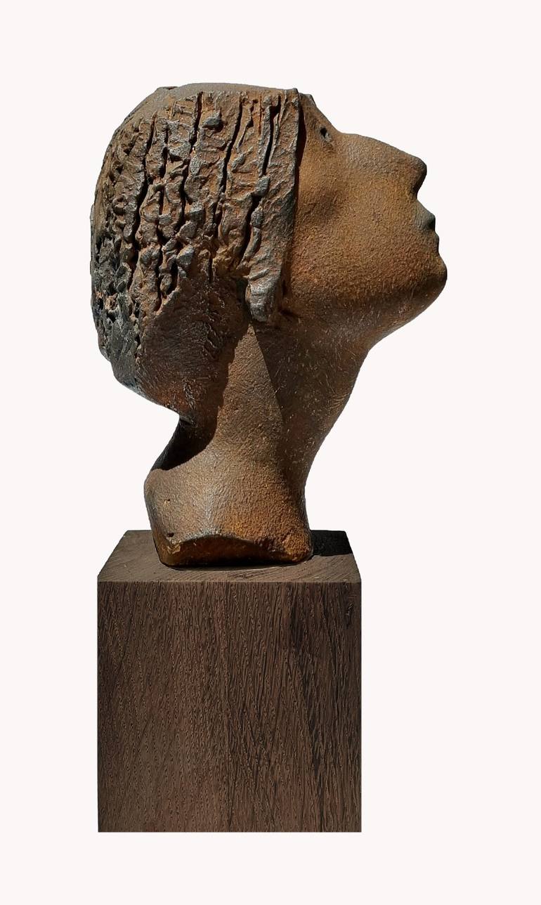 Original Modern Portrait Sculpture by Oleg Gavrizon