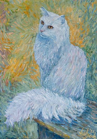 Original Impressionism Animal Paintings by Galina Vasiljeva