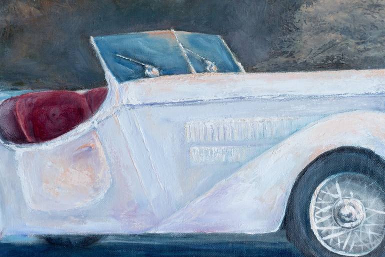 Original Automobile Painting by Galina Vasiljeva
