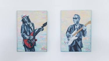 Print of Music Paintings by Galina Vasiljeva