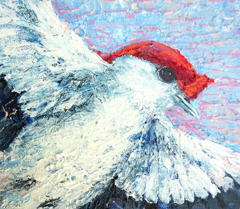 Original Impressionism Animal Painting by Galina Vasiljeva