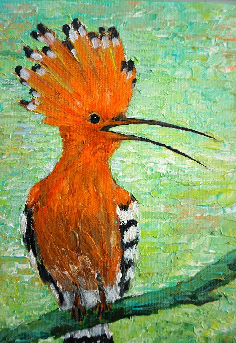 Original Contemporary Animal Painting by Galina Vasiljeva