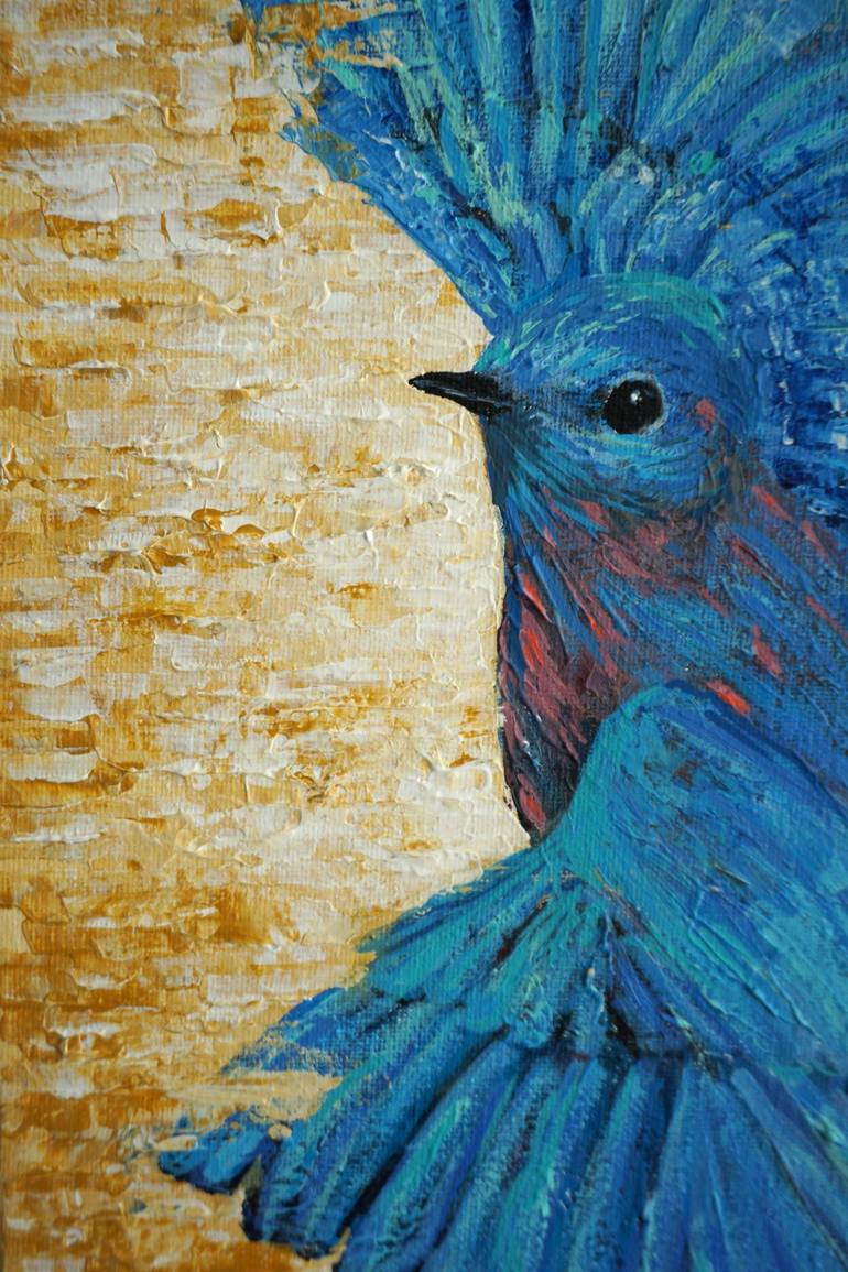 Original Contemporary Animal Painting by Galina Vasiljeva