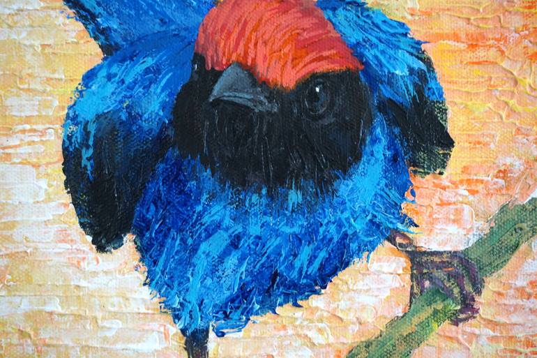 Original Contemporary Animal Painting by Galina Vasiljeva