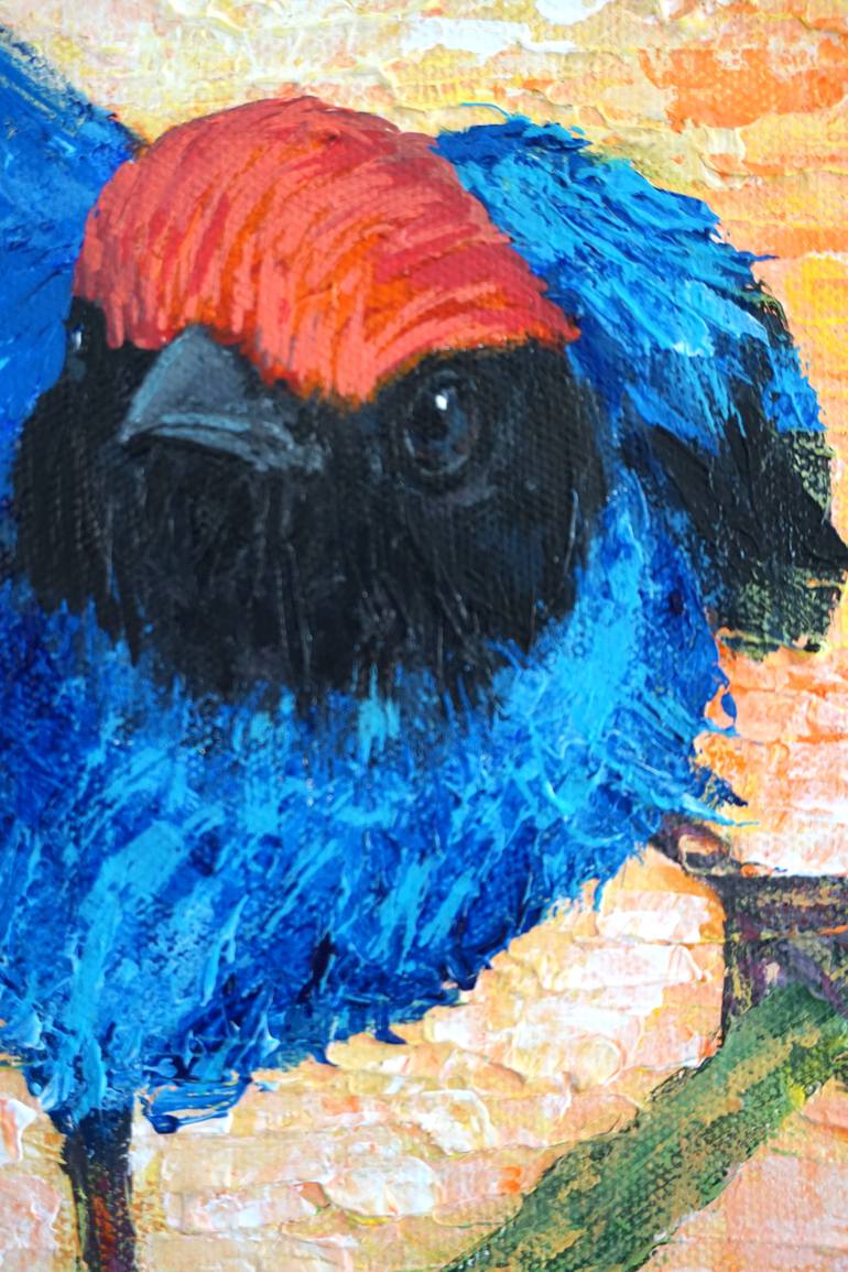 Original Contemporary Animal Painting by Galina Vasiljeva