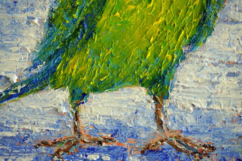 Original Contemporary Animal Painting by Galina Vasiljeva