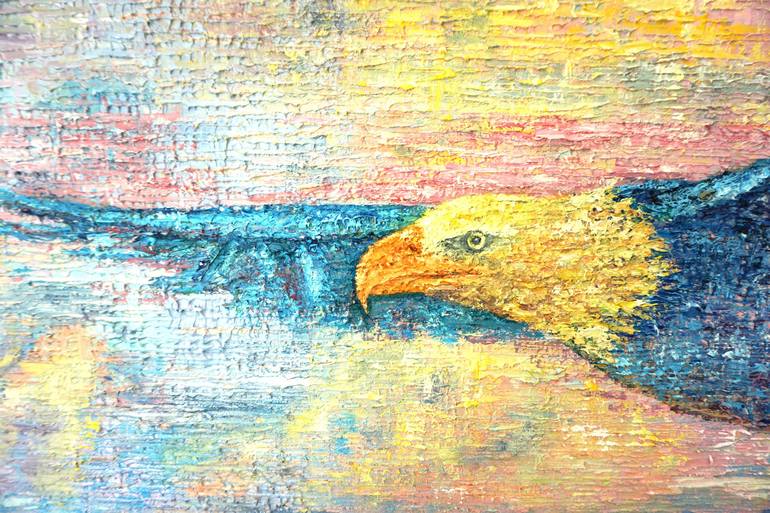 Original Contemporary Animal Painting by Galina Vasiljeva