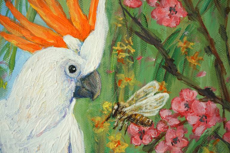 Original Impressionism Animal Painting by Galina Vasiljeva