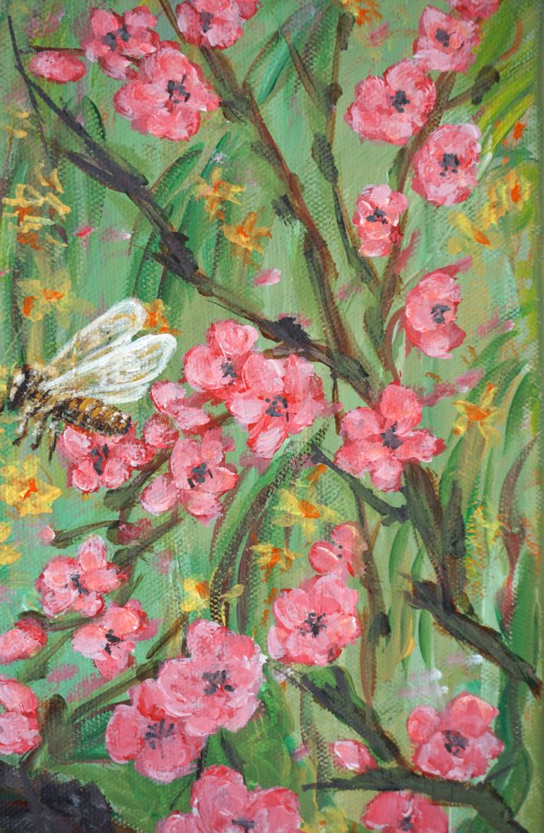 Original Impressionism Animal Painting by Galina Vasiljeva