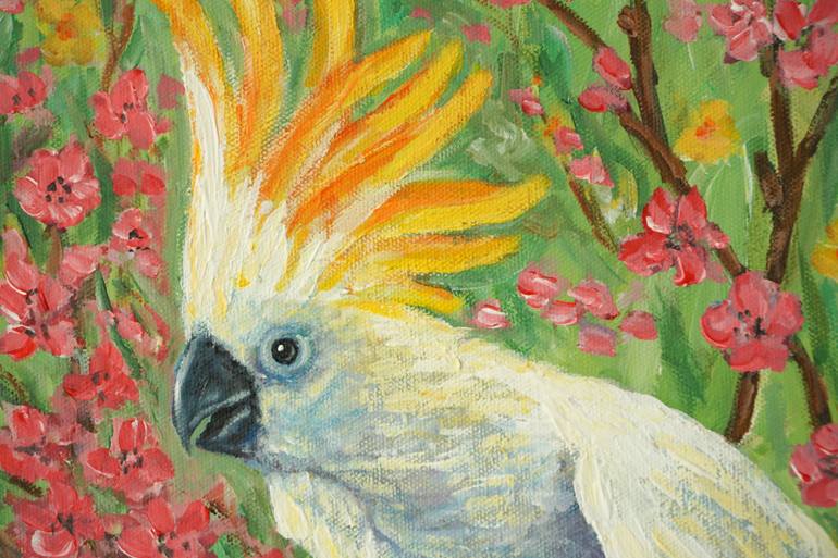 Original Impressionism Animal Painting by Galina Vasiljeva