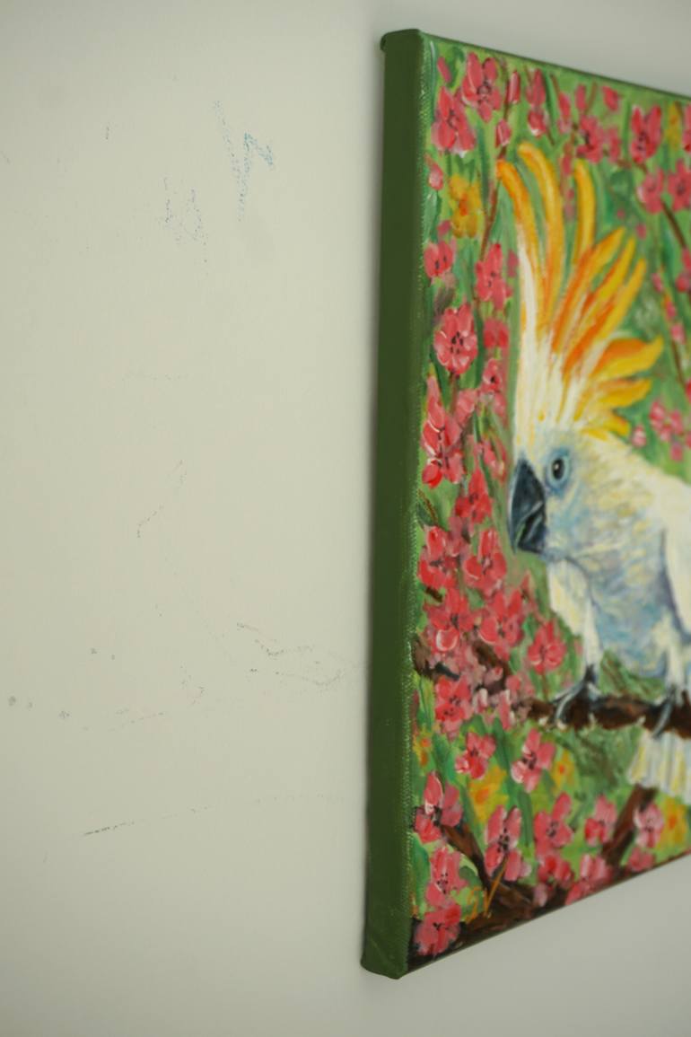 Original Impressionism Animal Painting by Galina Vasiljeva