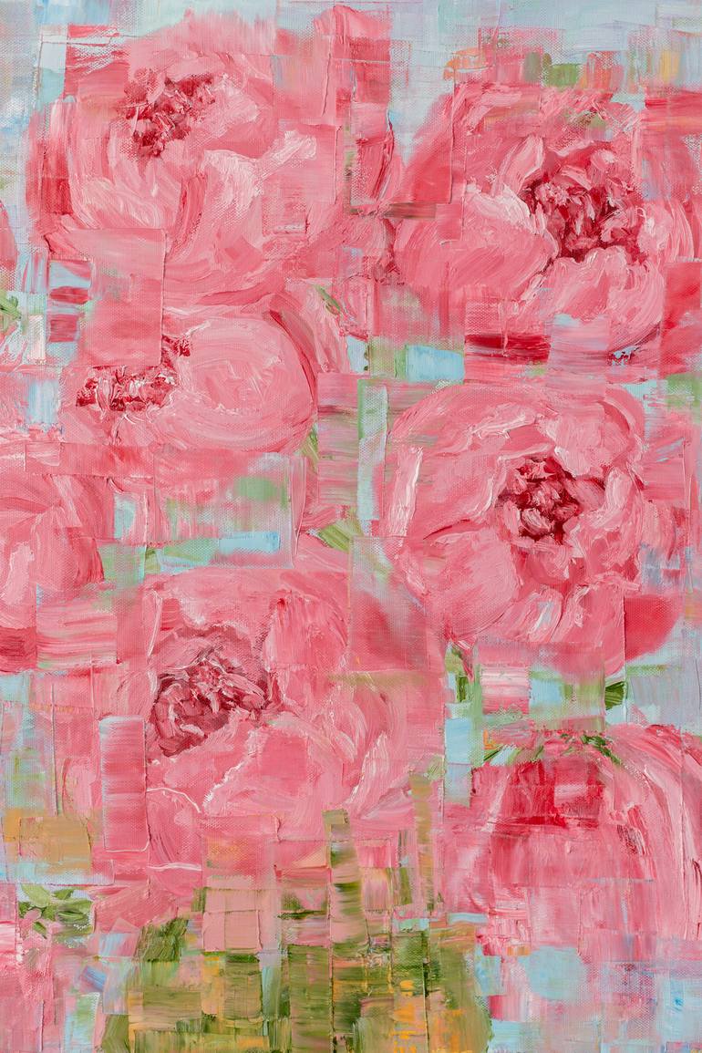 Original Contemporary Floral Painting by Galina Vasiljeva