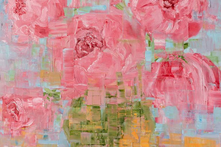 Original Contemporary Floral Painting by Galina Vasiljeva