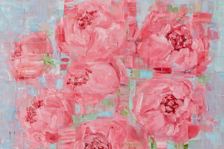 Original Contemporary Floral Painting by Galina Vasiljeva