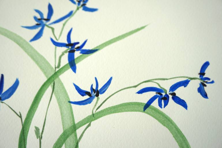 Original Realism Floral Painting by Galina Vasiljeva