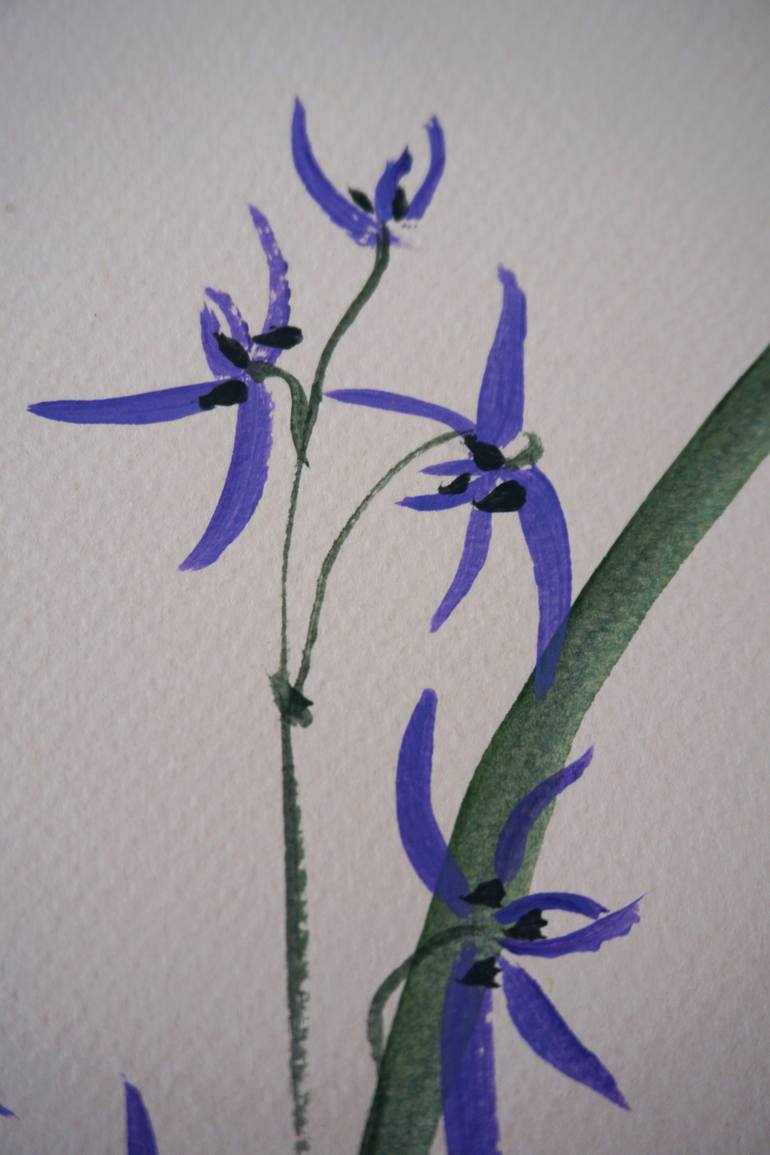 Original Contemporary Floral Painting by Galina Vasiljeva