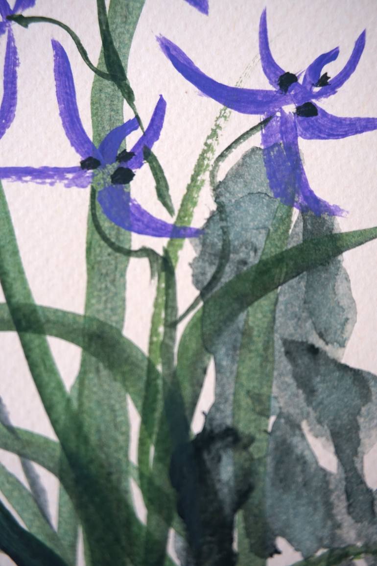 Original Contemporary Floral Painting by Galina Vasiljeva