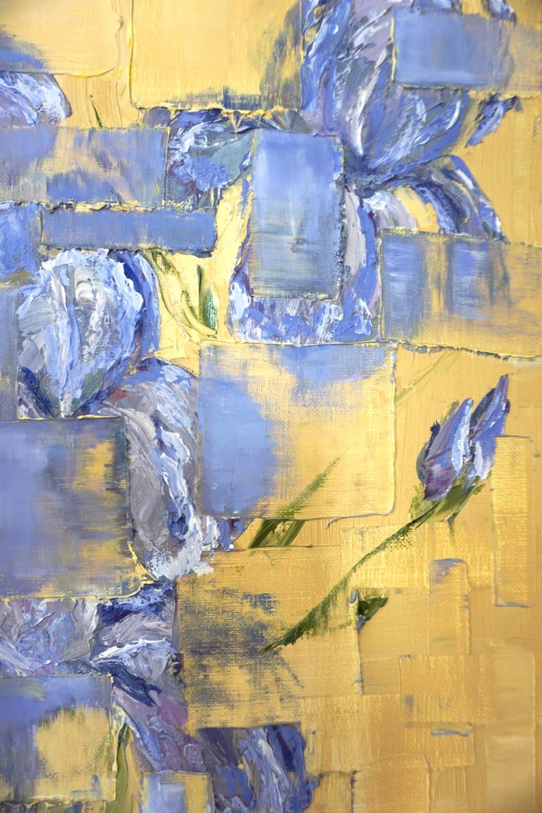 Original Contemporary Floral Painting by Galina Vasiljeva