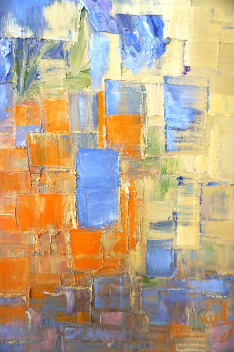 Original Contemporary Floral Painting by Galina Vasiljeva