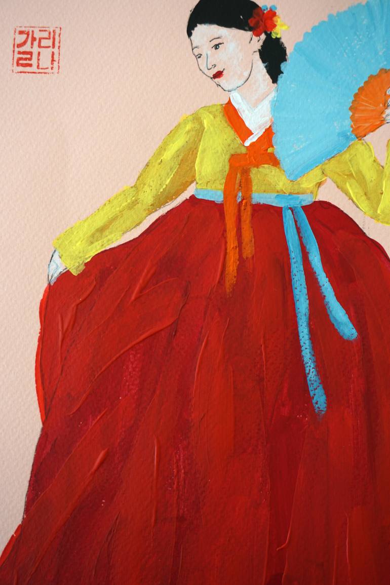 Original Contemporary Women Painting by Galina Vasiljeva
