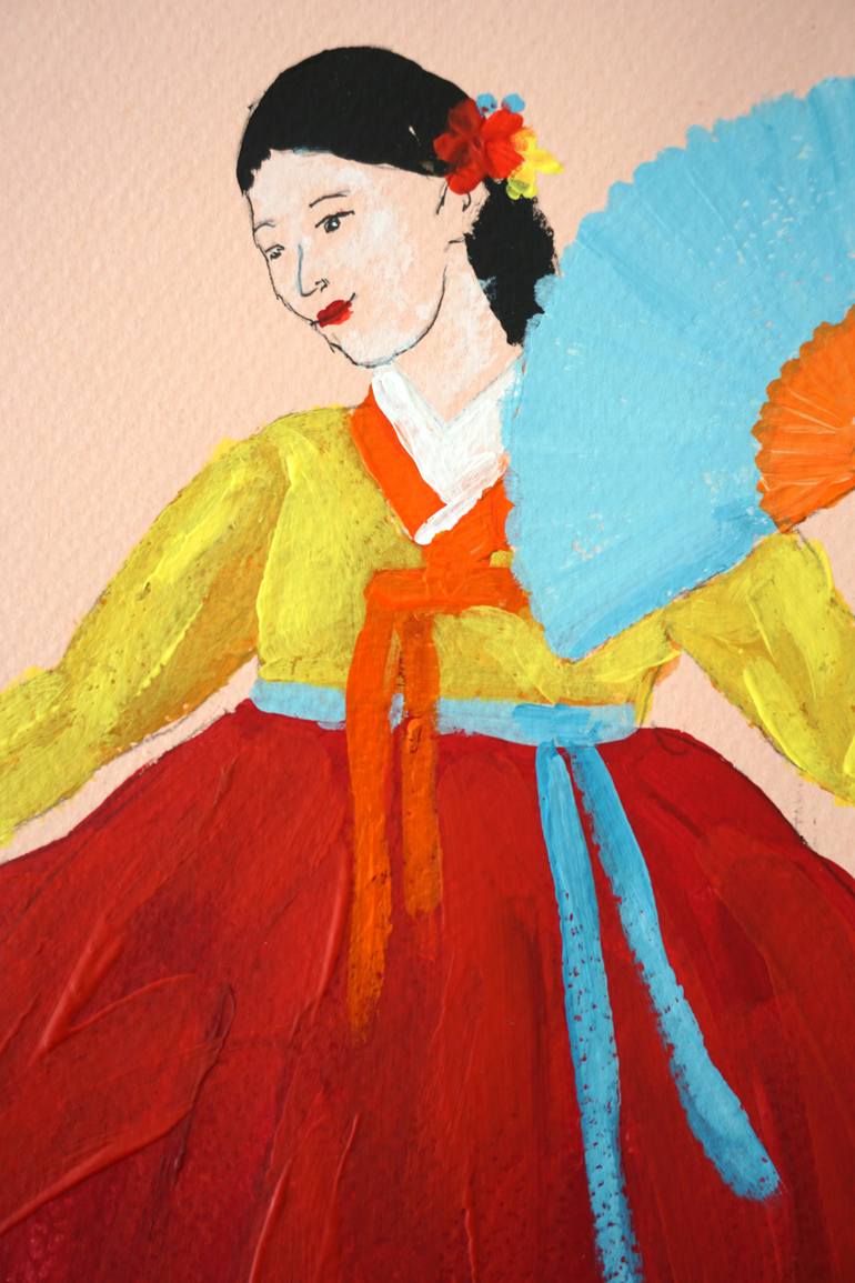 Original Contemporary Women Painting by Galina Vasiljeva