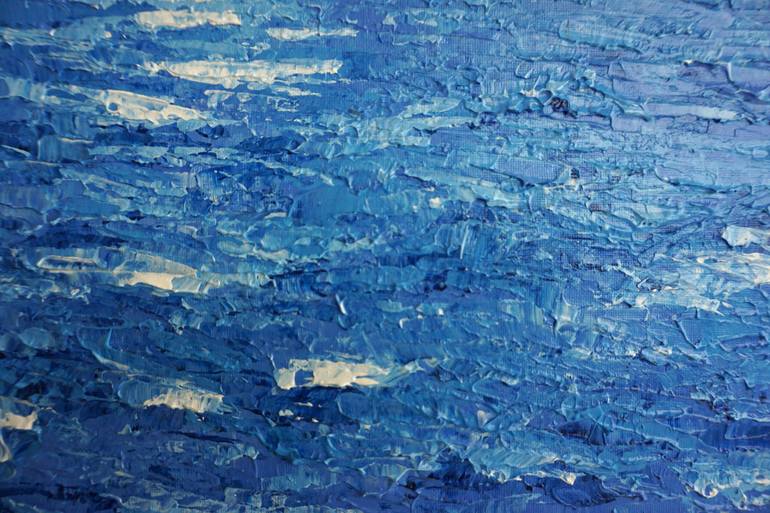 Original Contemporary Seascape Painting by Galina Vasiljeva