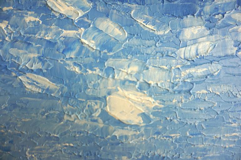 Original Contemporary Seascape Painting by Galina Vasiljeva