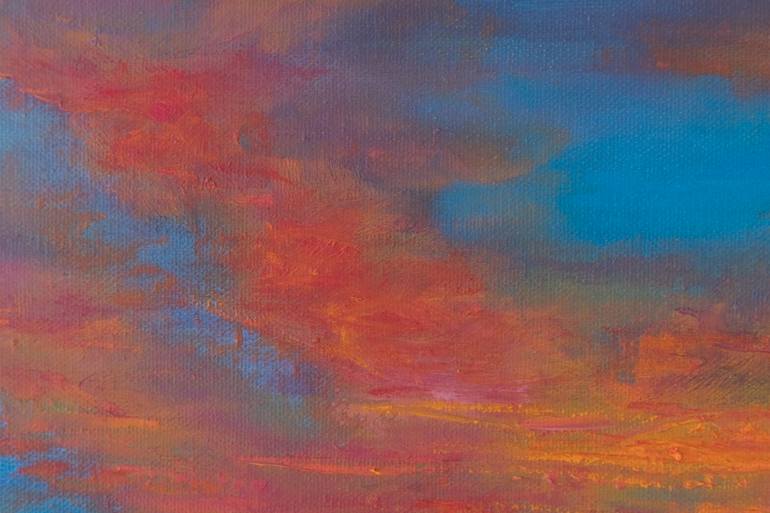 Original Impressionism Landscape Painting by Galina Vasiljeva