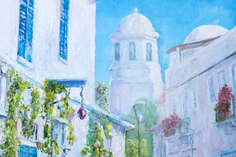 Original Impressionism Cities Painting by Galina Vasiljeva