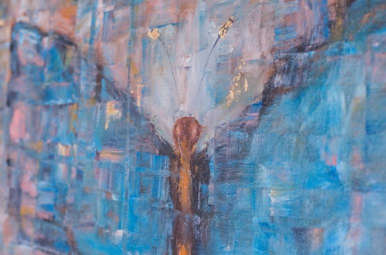 Original Abstract Expressionism Animal Painting by Galina Vasiljeva