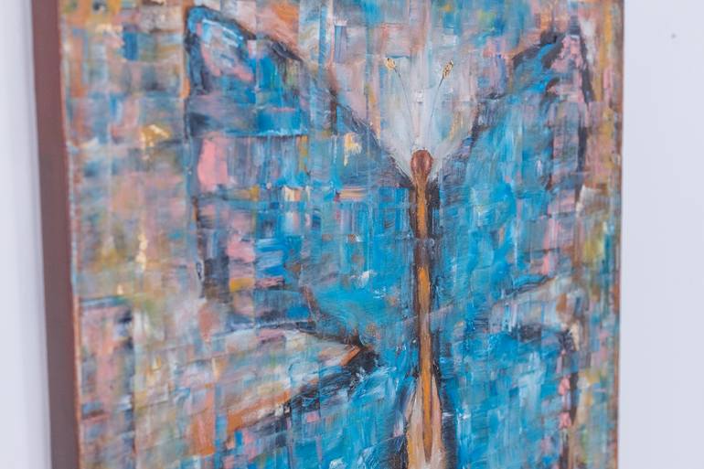 Original Abstract Expressionism Animal Painting by Galina Vasiljeva