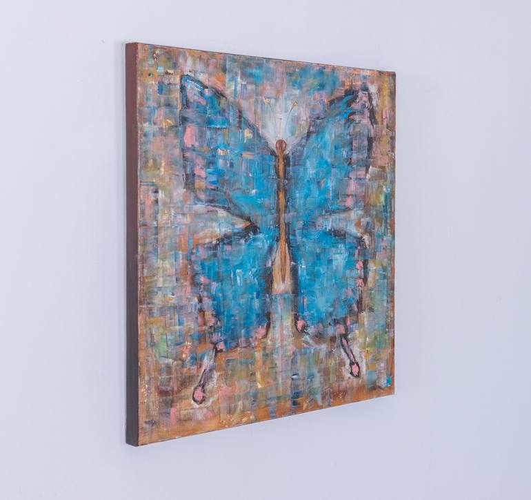 Original Abstract Expressionism Animal Painting by Galina Vasiljeva