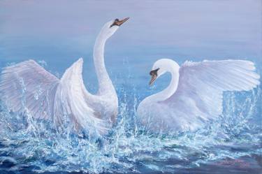 Original Impressionism Animal Paintings by Galina Vasiljeva