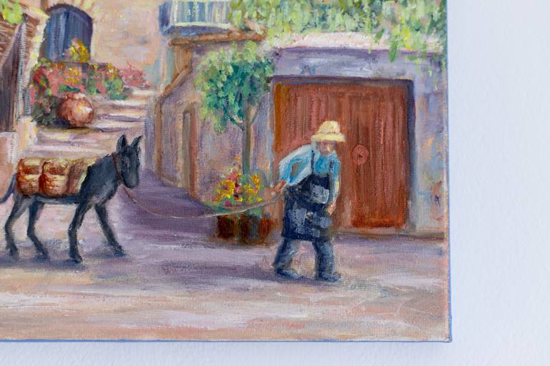 Original Figurative Landscape Painting by Galina Vasiljeva