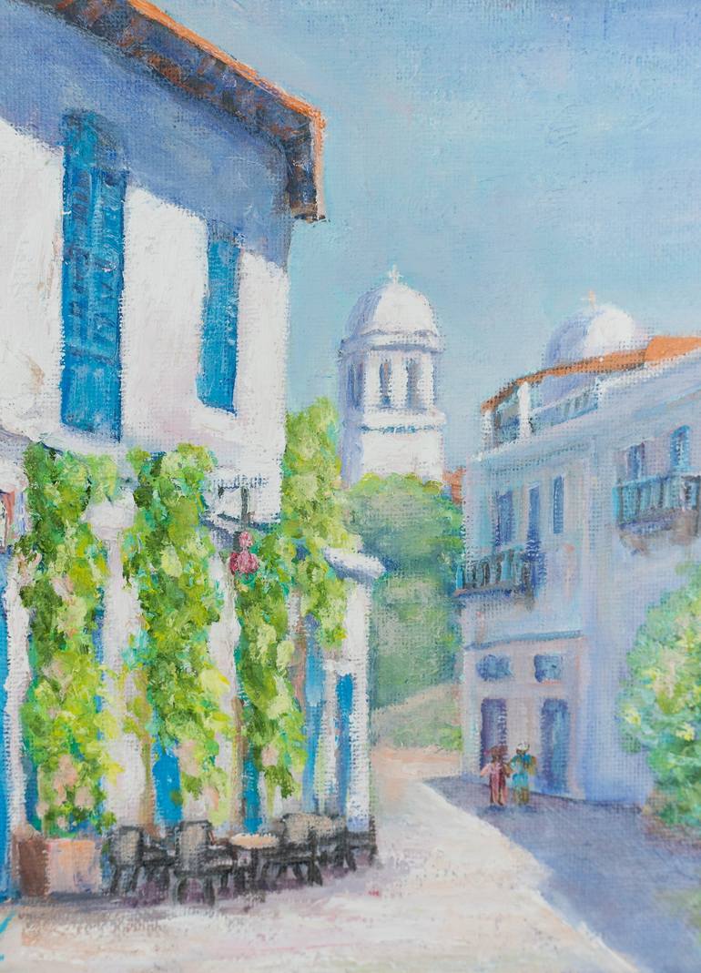 Original Impressionism Cities Painting by Galina Vasiljeva