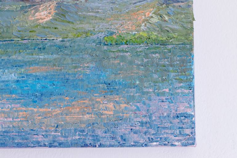 Original Abstract Expressionism Landscape Painting by Galina Vasiljeva